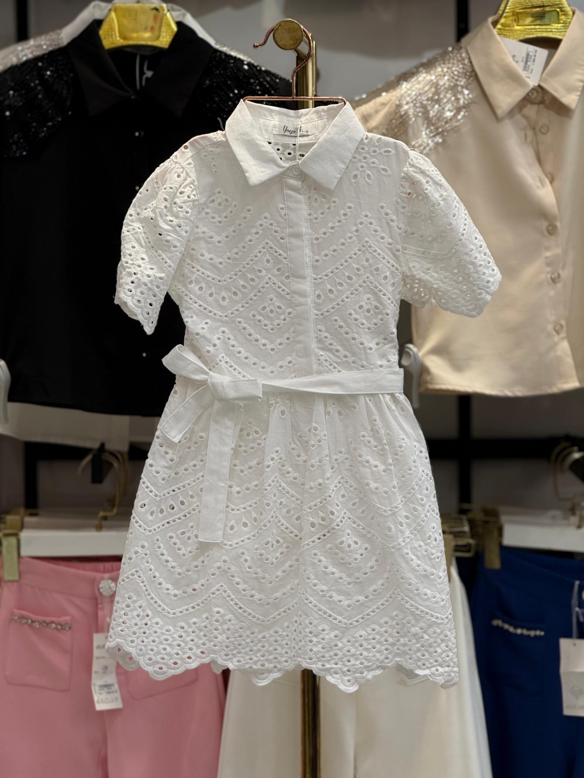 Robe broderie anglaise