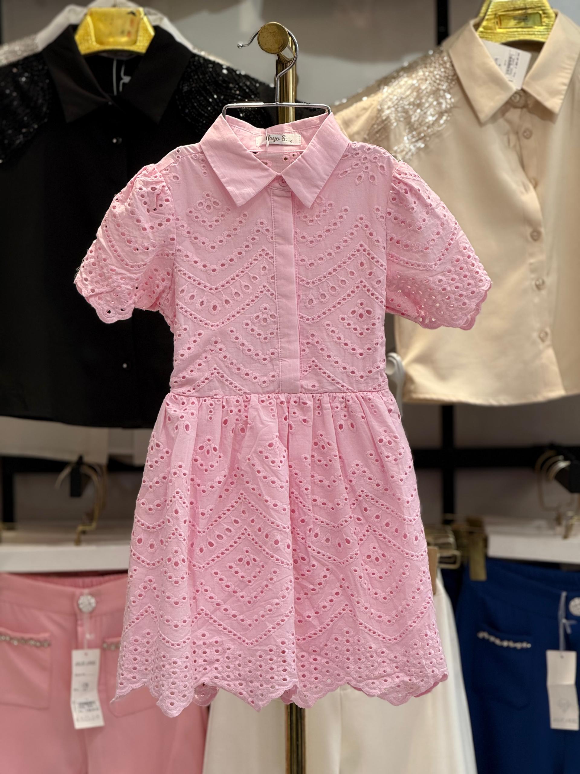 Robe broderie anglaise