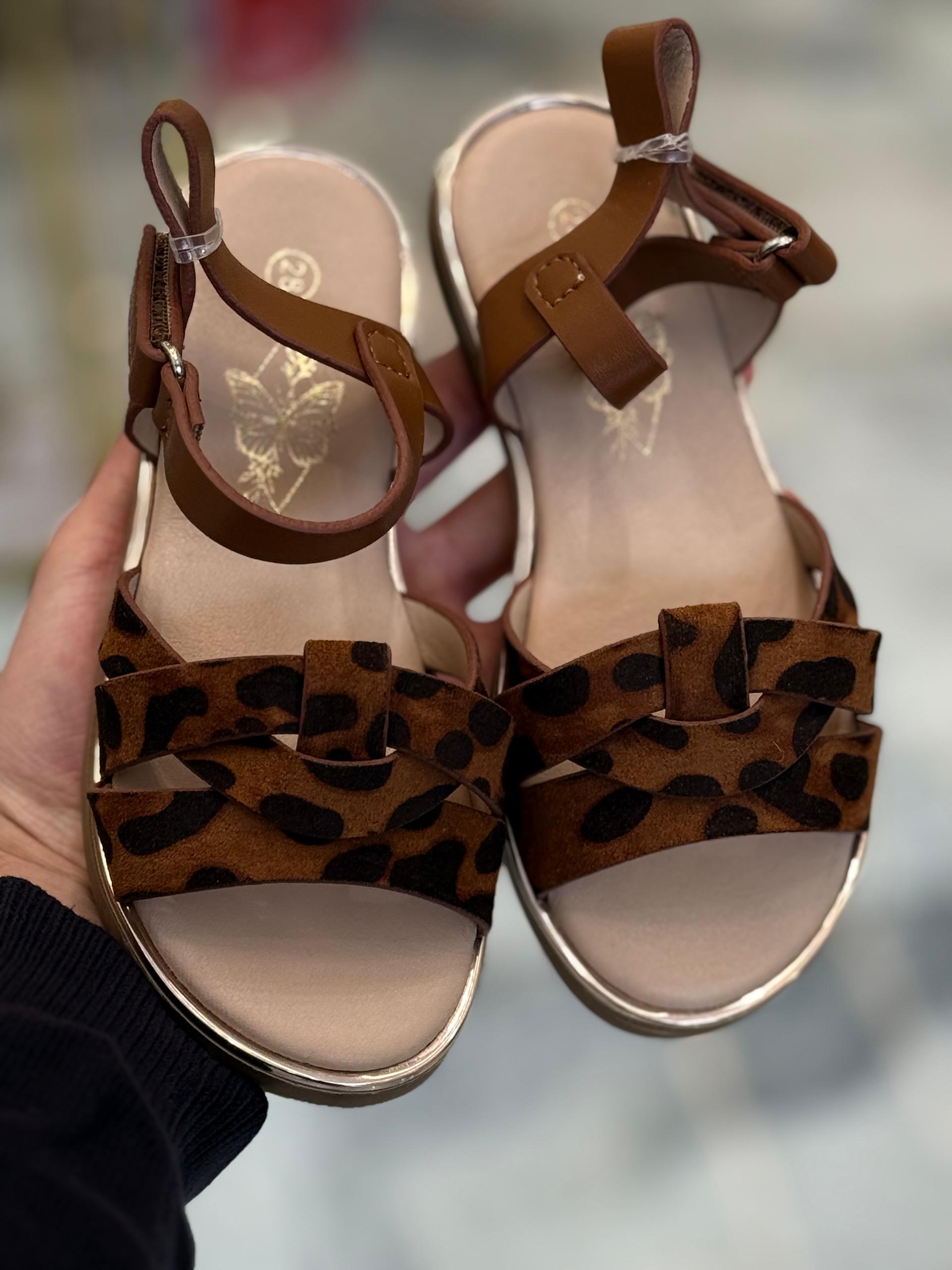 Sandale leopard