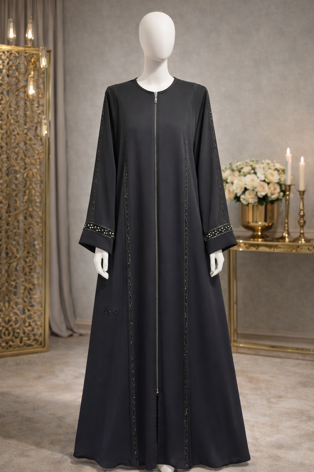 Abaya Noir Prestige