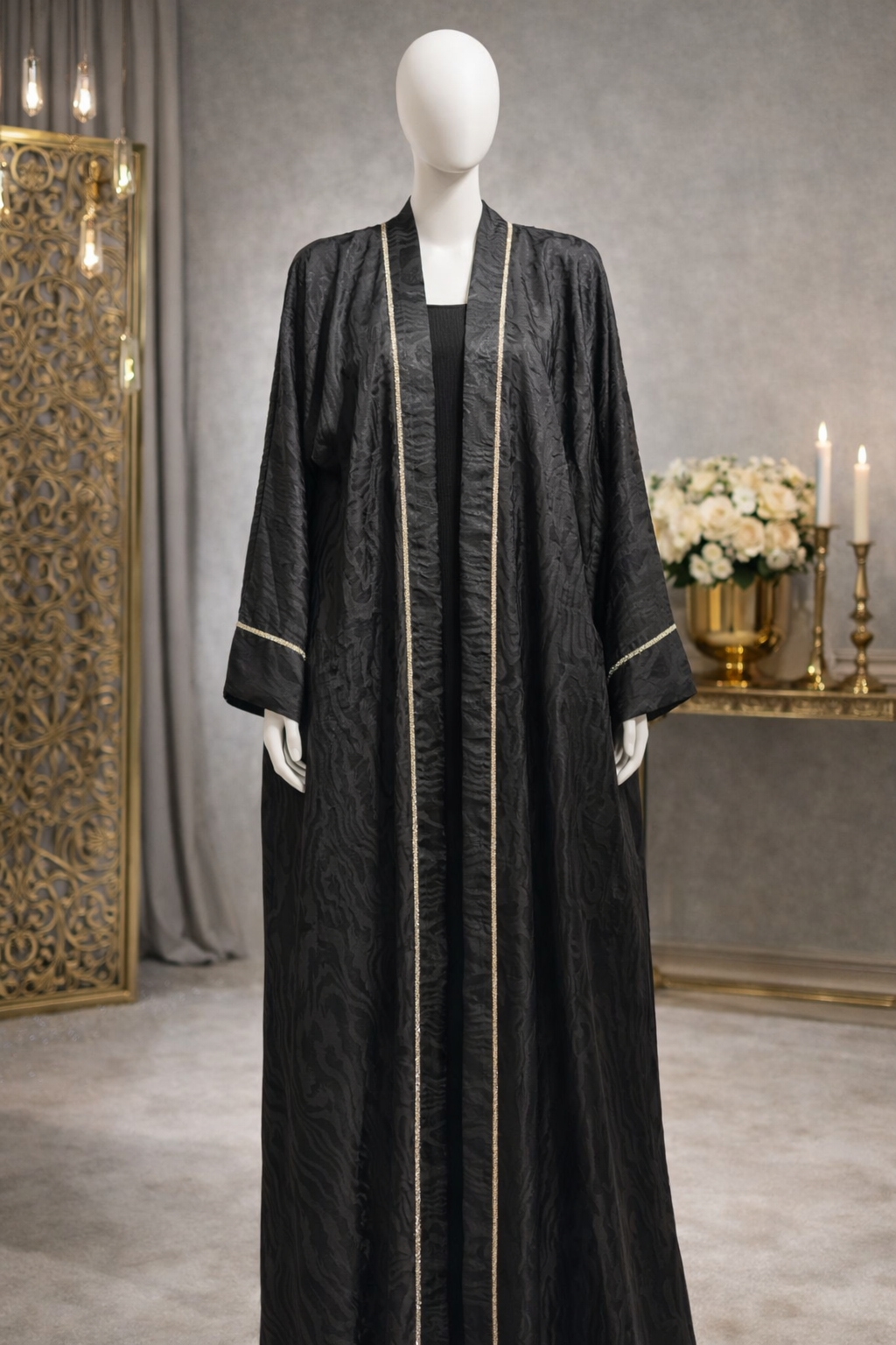 Abaya Reflet Noir