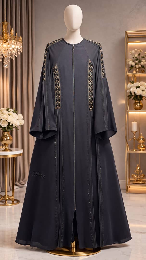 Abaya Noir Royal