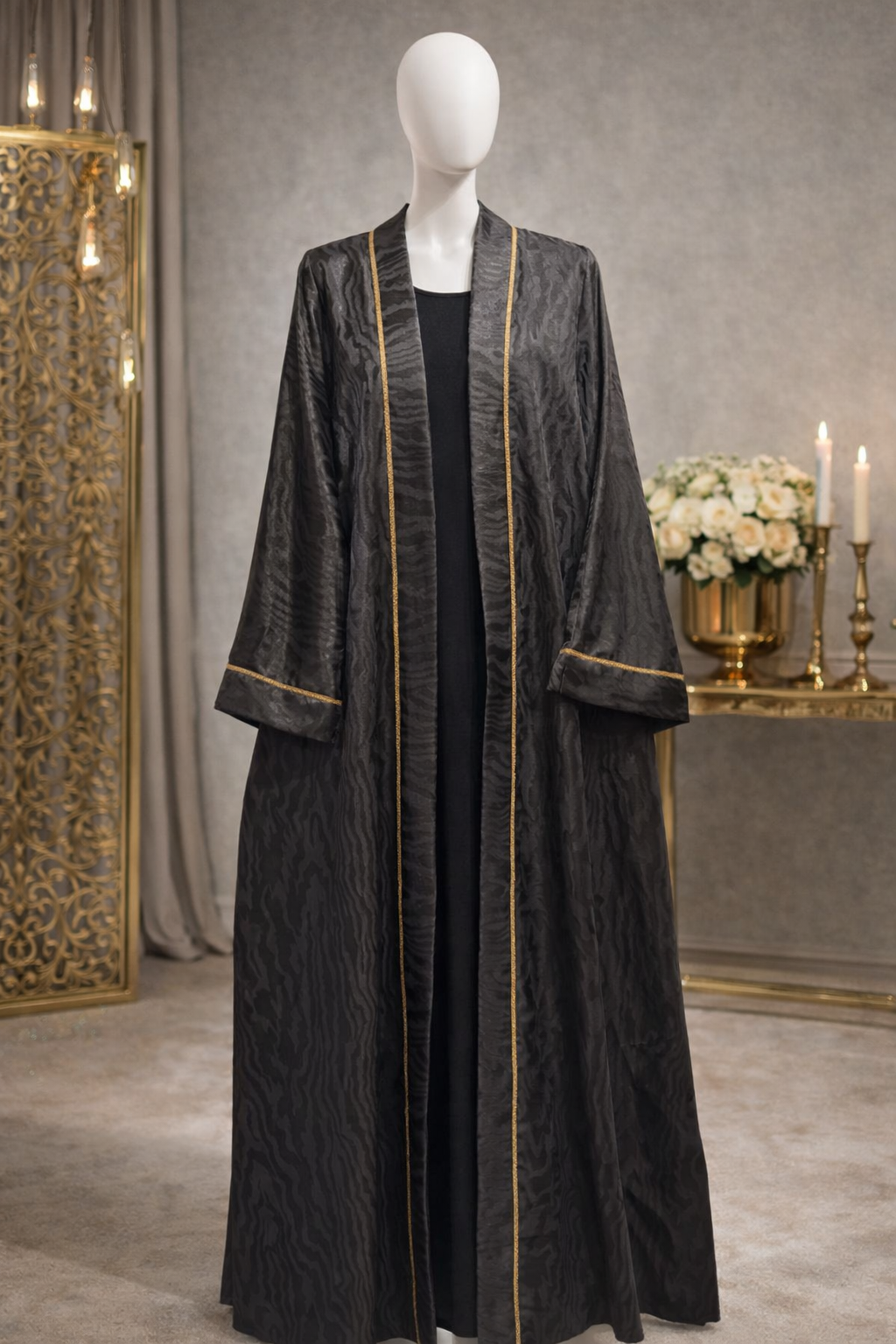 Abaya Reflet Noir