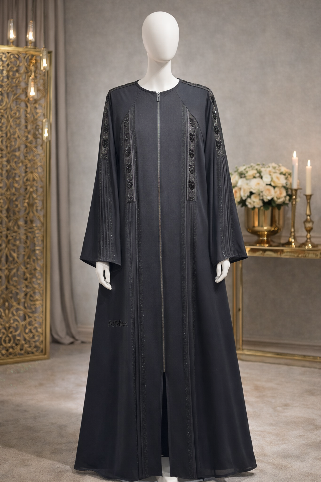 Abaya Noir Impérial