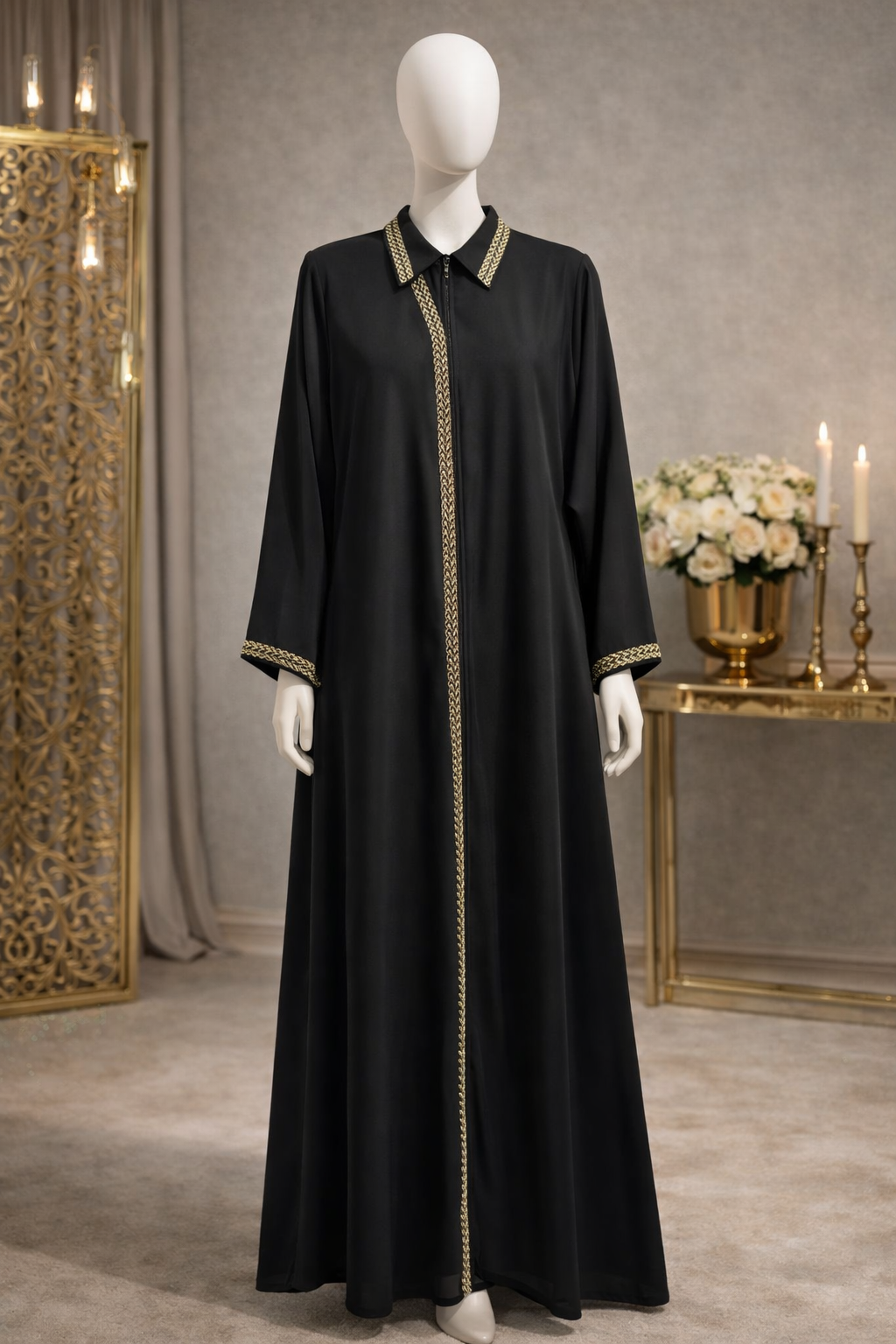 Abaya Noir Classique