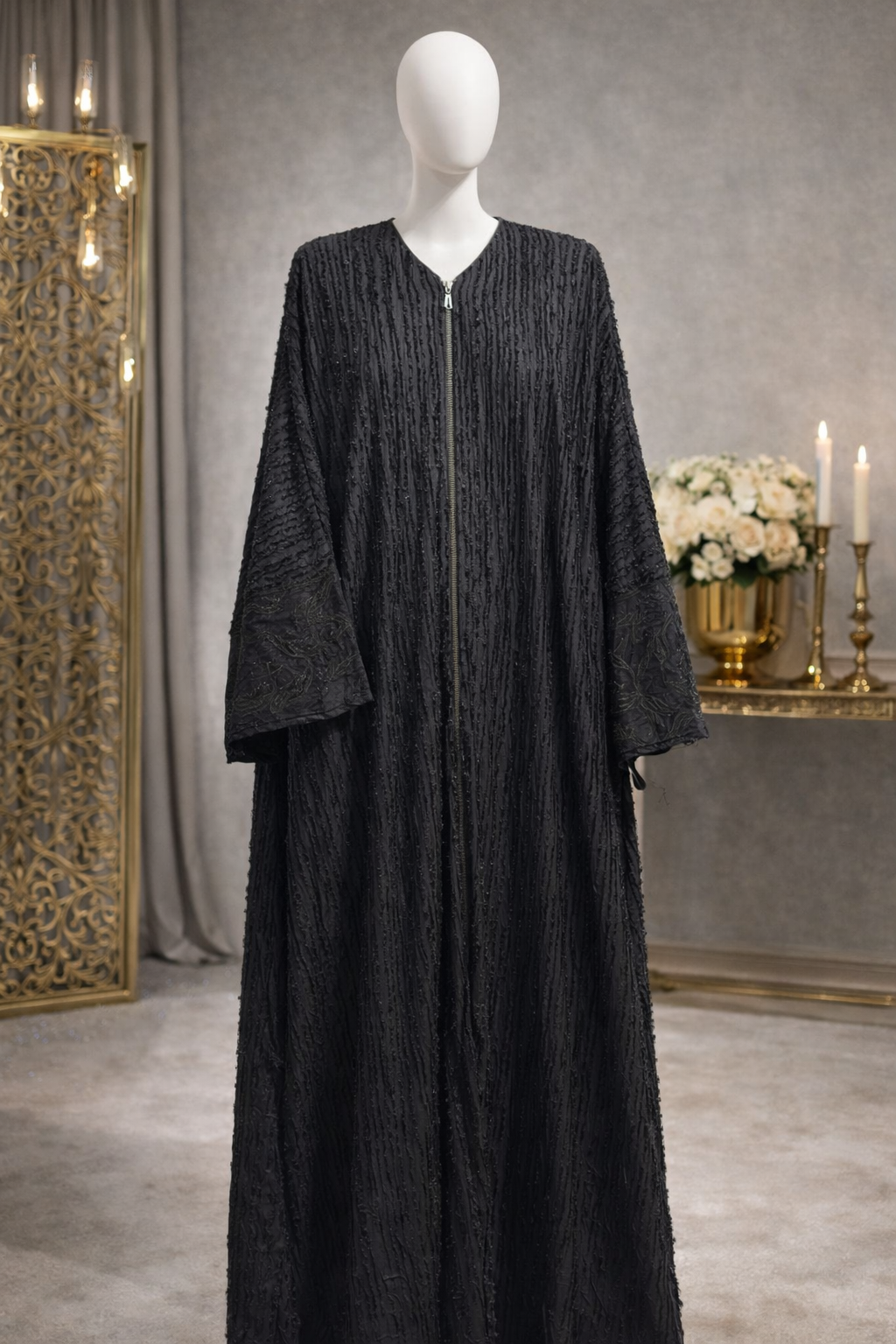 Abaya Noir Absolu