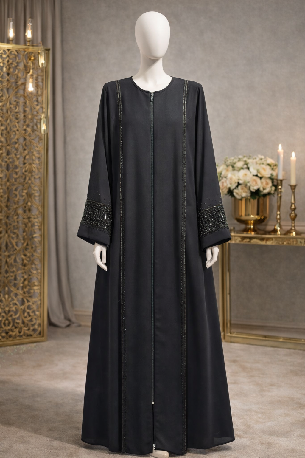 Abaya Noir Sublime