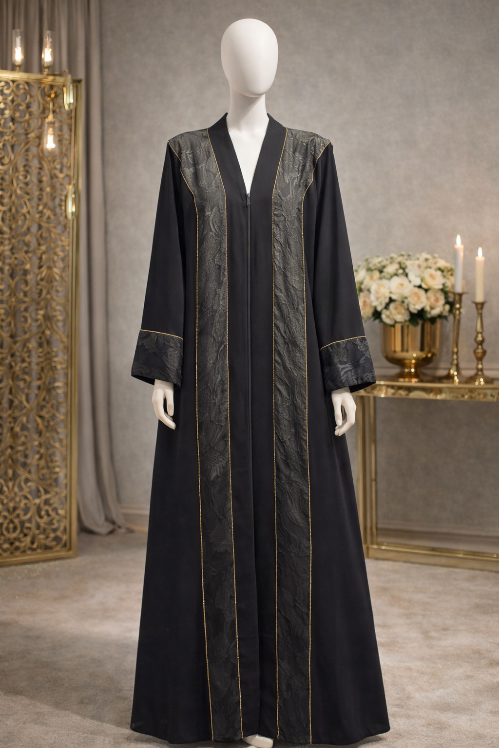 Abaya Noir Chic